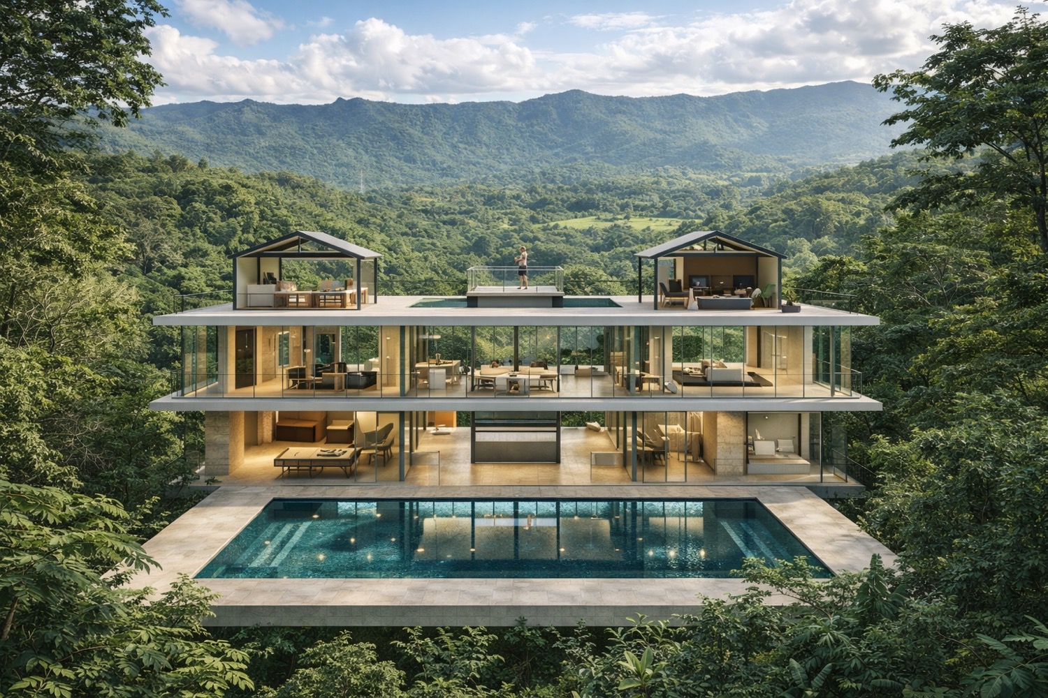 Arquitectura — Villa Esmeralda